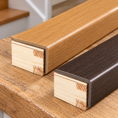 Upvc stair nosing trim 35x20mm - stair,