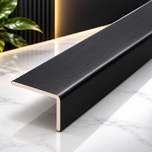 Upvc wood effect stair - effect, nosing