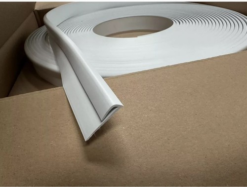 White flexible pvc capping - pvc,