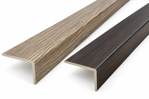 Upvc wood effect stair nosing - stair,