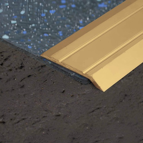 Matt brass aluminium ramp - matt,